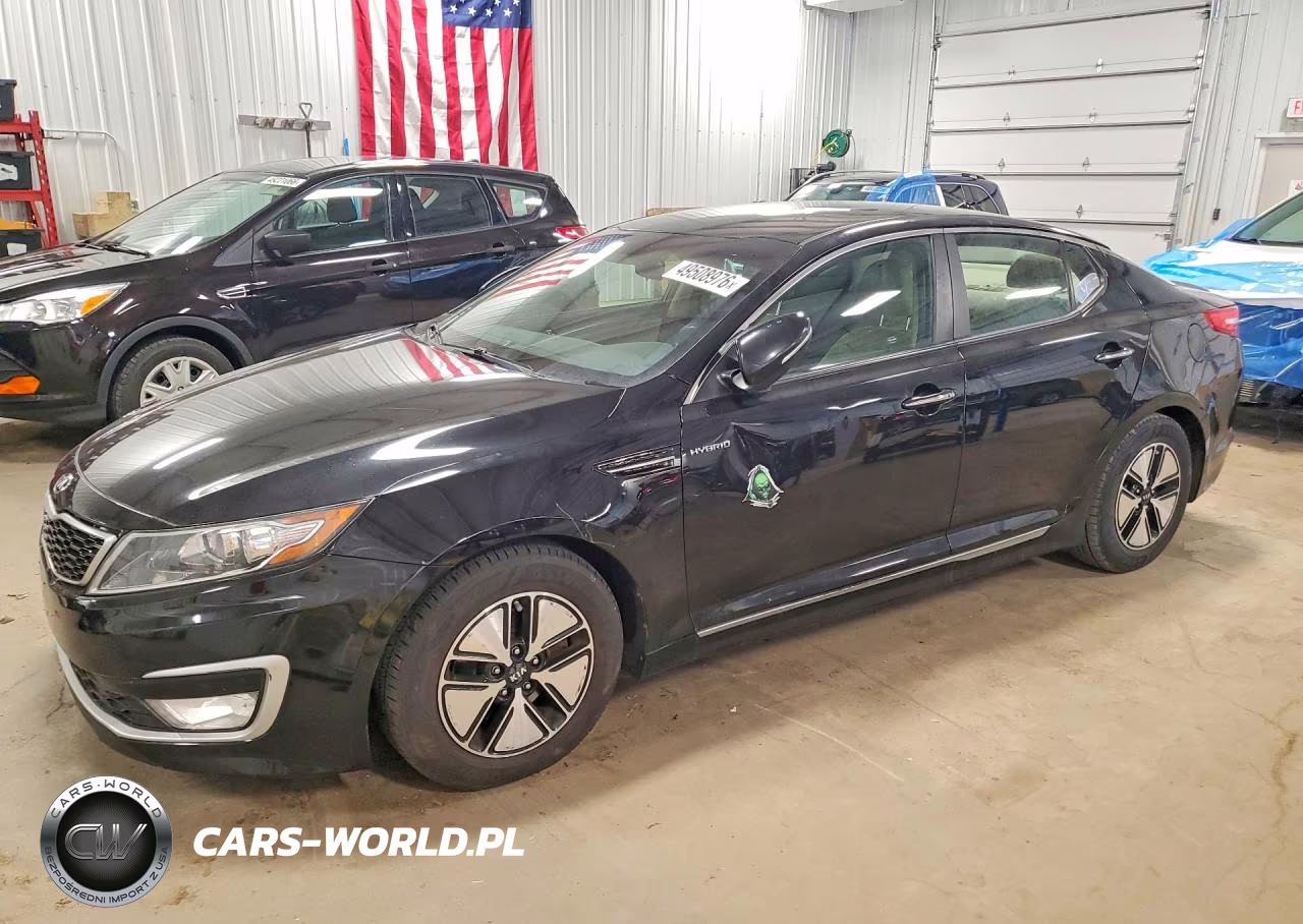 2013 Kia Optima Hybrid VIN:KNAGM4AD5D5052290 - 1