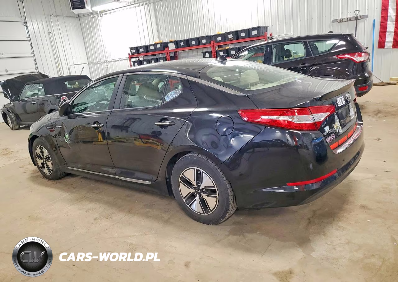 2013 Kia Optima Hybrid VIN:KNAGM4AD5D5052290 - 2