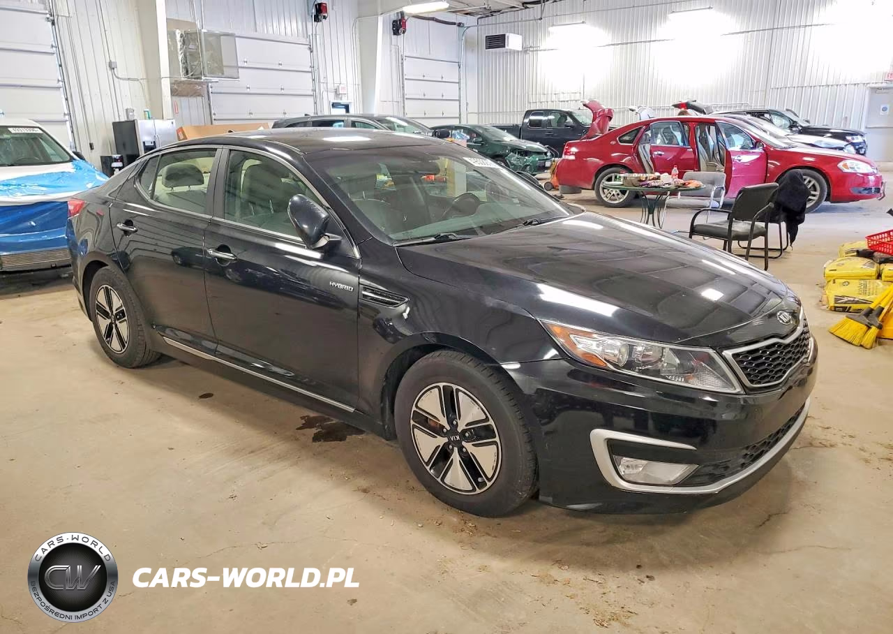 2013 Kia Optima Hybrid VIN:KNAGM4AD5D5052290 - 4
