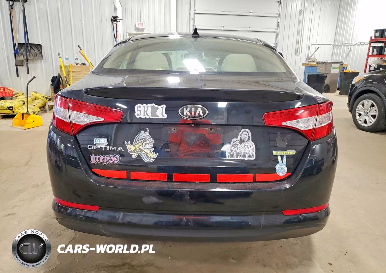 2013 Kia Optima Hybrid VIN:KNAGM4AD5D5052290 - 6