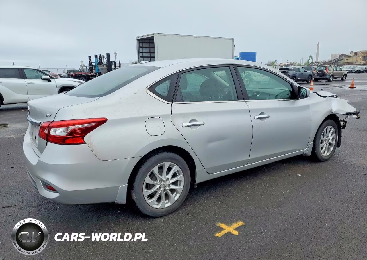 2019 Nissan Sentra Sv VIN:3N1AB7AP6KL618676 - 3