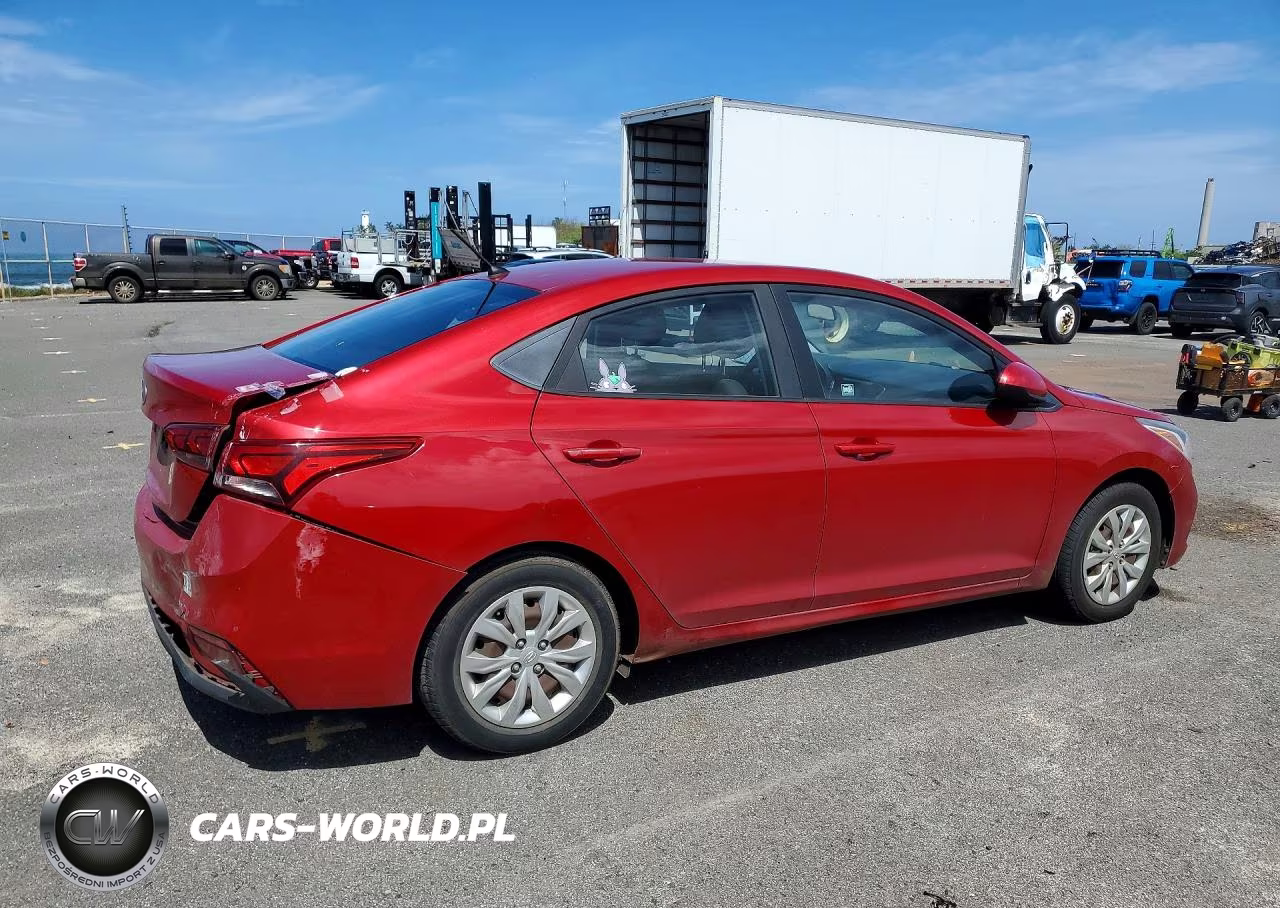 2019 Hyundai Accent Se VIN:3KPC24A39KE047190 - 3