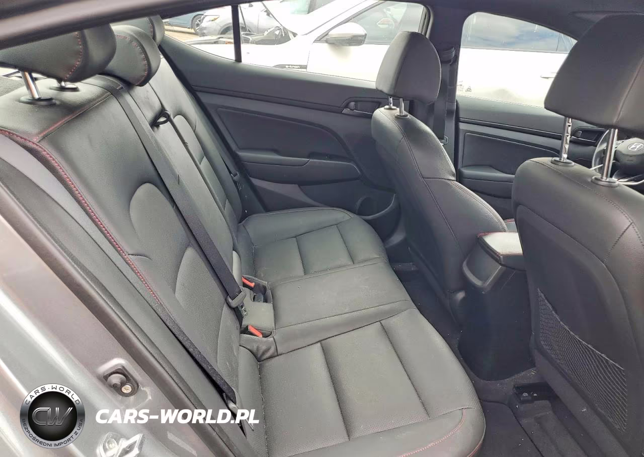 2019 Hyundai Elantra Sport VIN:KMHD04LB5KU818028 - 10