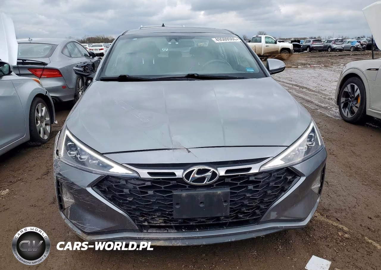 2019 Hyundai Elantra Sport VIN:KMHD04LB5KU818028 - 5