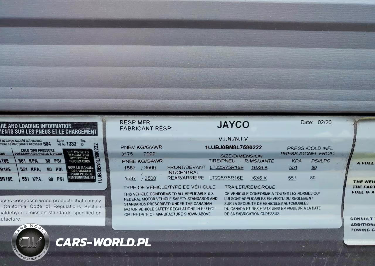 2020 Jayco Jay Jay Flight VIN:1UJBJ0BN8L7580222 - 10