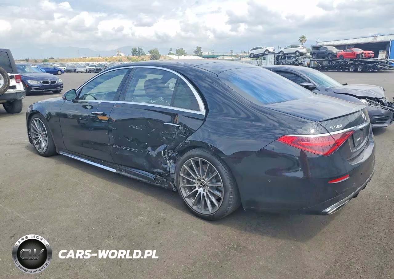 2021 Mercedes-Benz S 580 4Matic VIN:W1K6G7GB0MA056189 - 2