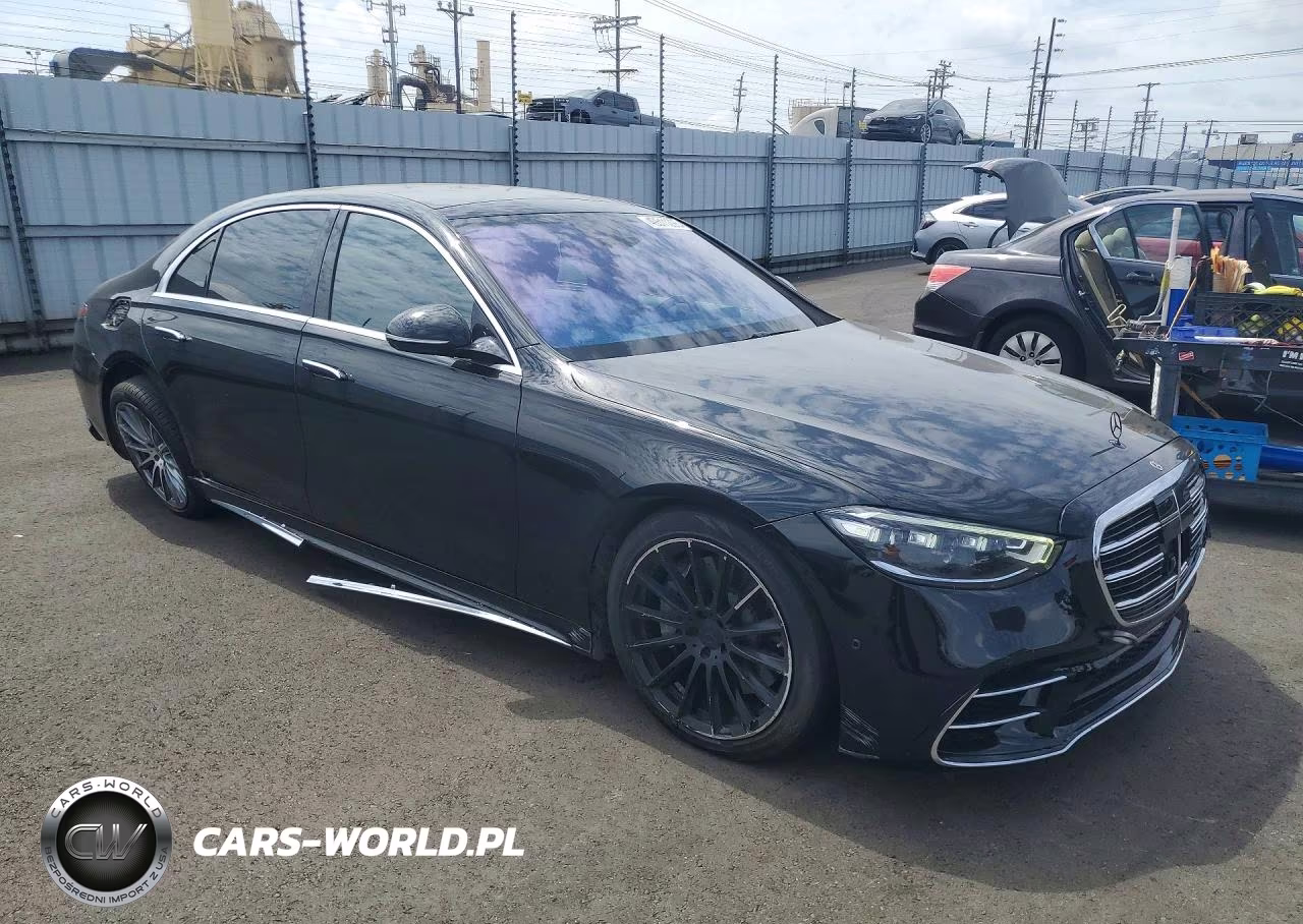 2021 Mercedes-Benz S 580 4Matic VIN:W1K6G7GB0MA056189 - 4