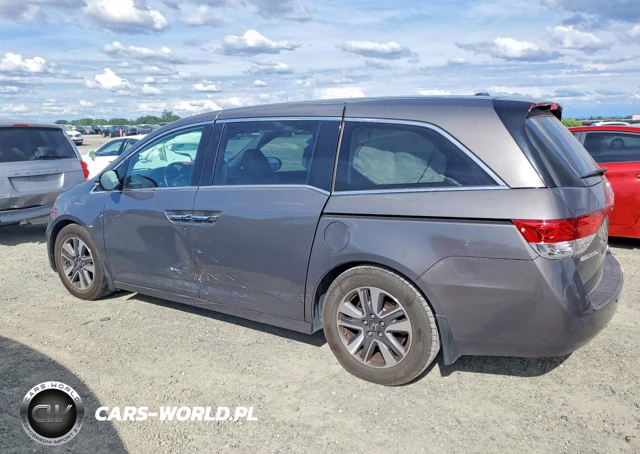 2014 Honda Odyssey Touring VIN:5FNRL5H96EB013990 - 2
