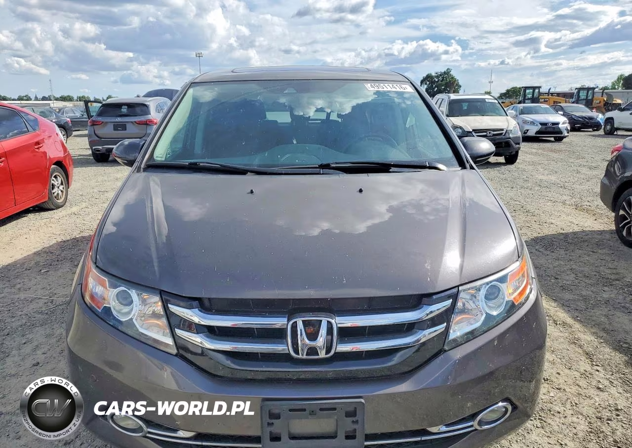 2014 Honda Odyssey Touring VIN:5FNRL5H96EB013990 - 5