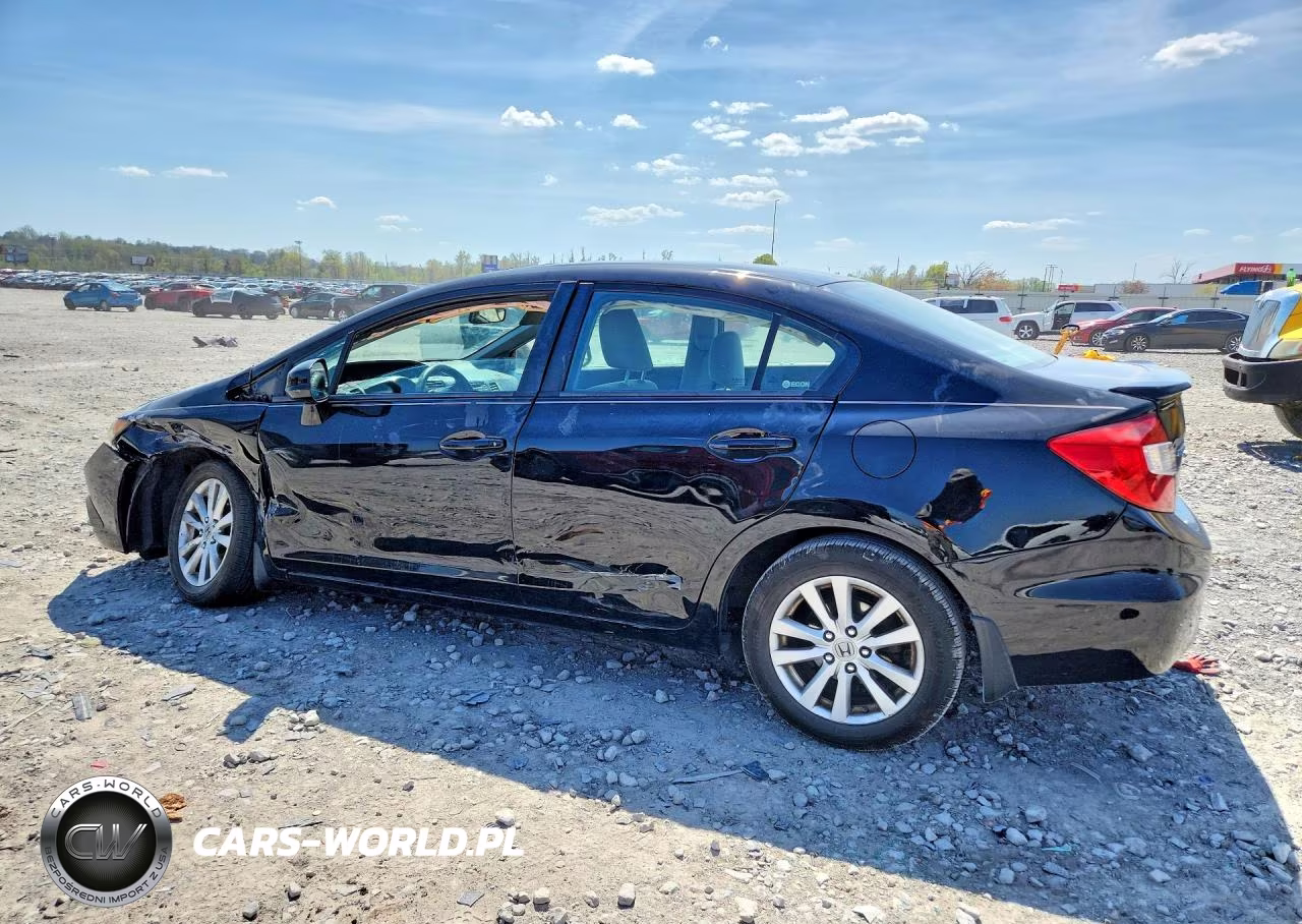 2012 Honda Civic Ex VIN:19XFB2F86CE055223 - 2