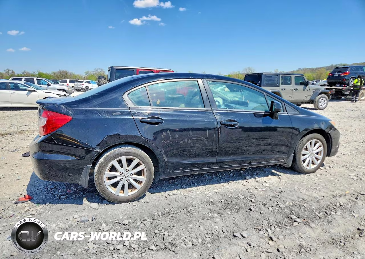 2012 Honda Civic Ex VIN:19XFB2F86CE055223 - 3