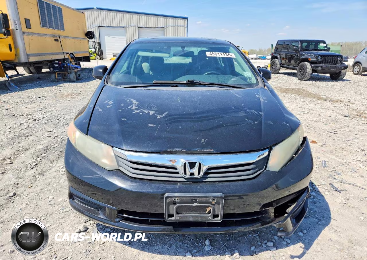 2012 Honda Civic Ex VIN:19XFB2F86CE055223 - 5