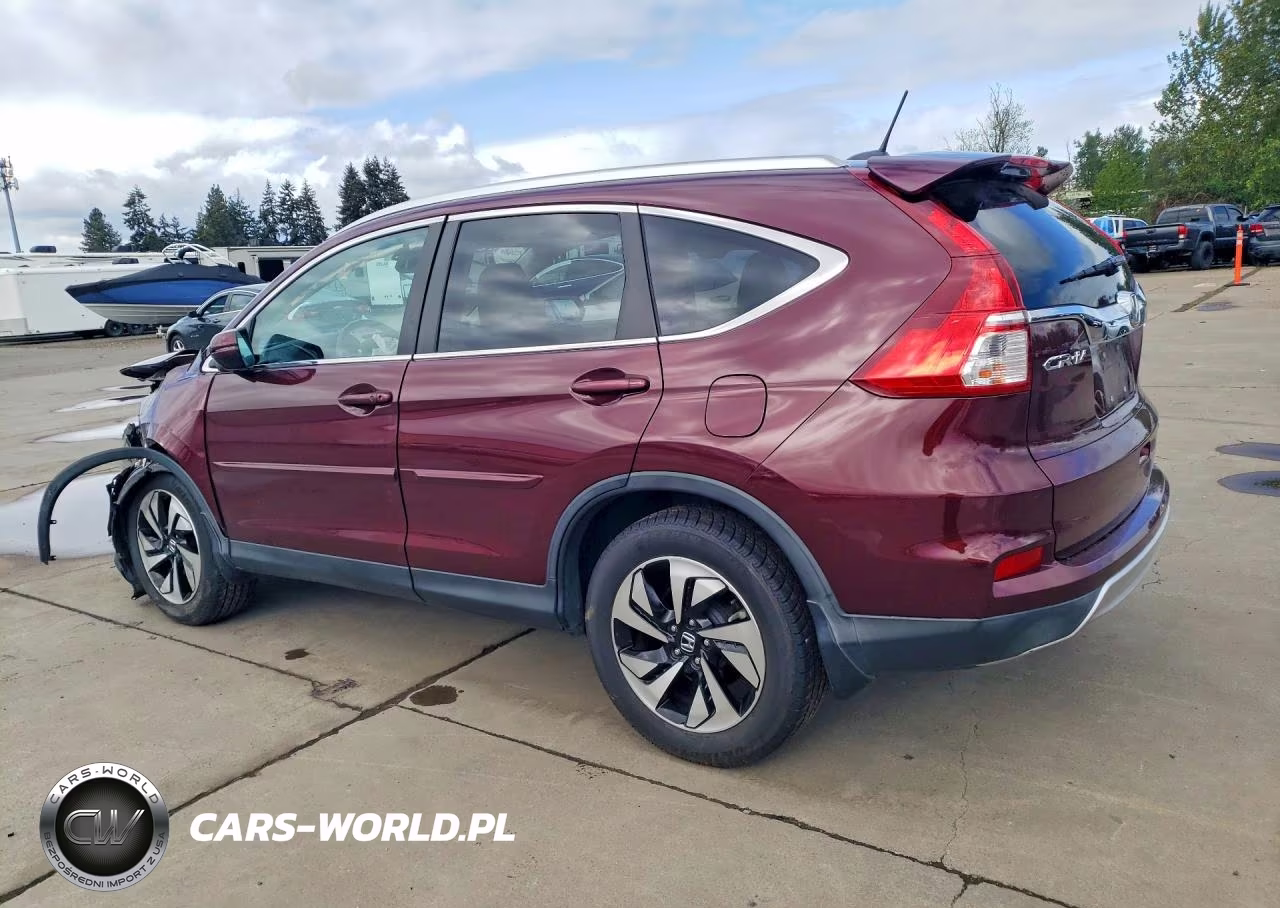 2015 Honda Cr-V Touring VIN:5J6RM4H93FL075153 - 2