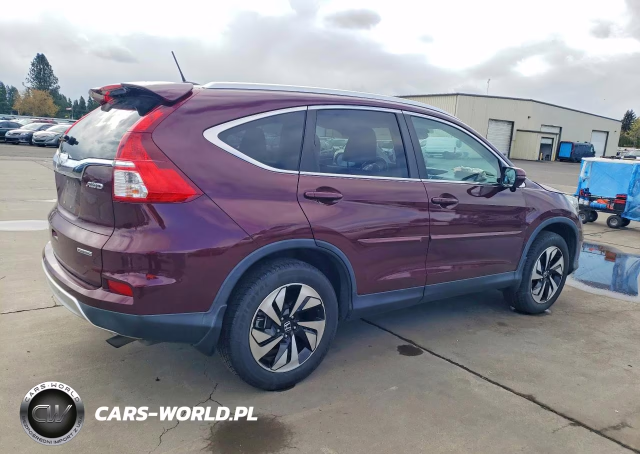 2015 Honda Cr-V Touring VIN:5J6RM4H93FL075153 - 3
