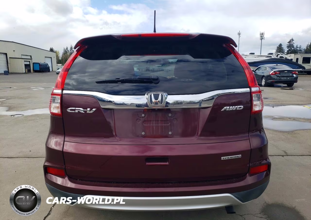 2015 Honda Cr-V Touring VIN:5J6RM4H93FL075153 - 6
