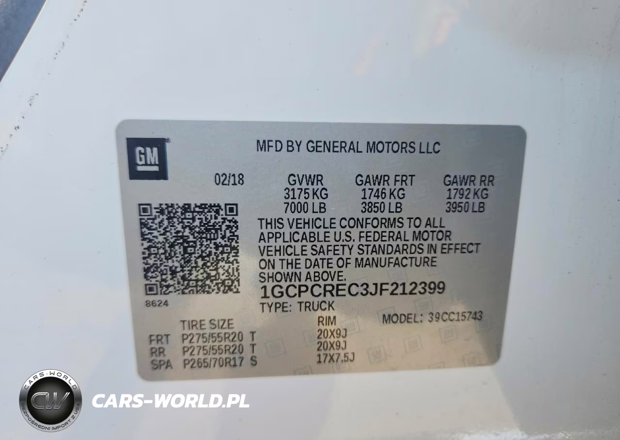 2018 Chevrolet Silverado C1500 Lt VIN:1GCPCREC3JF212399 - 12