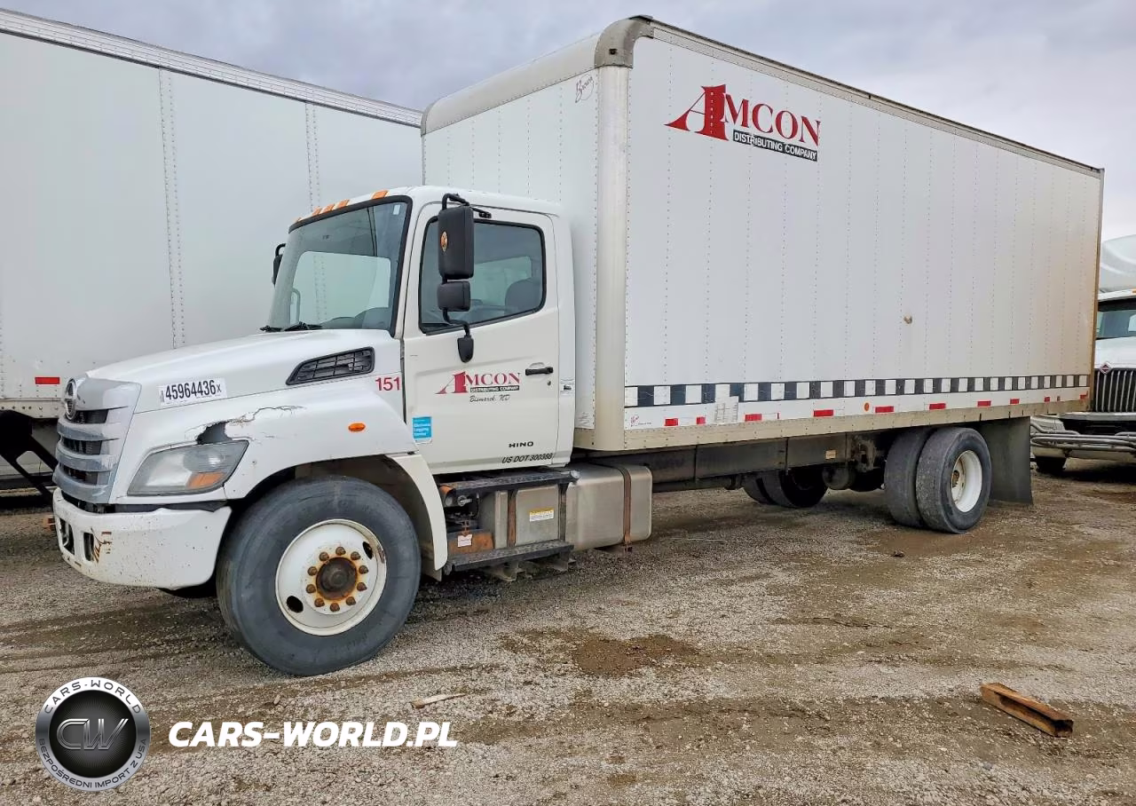 2016 Hino 258-268 VIN:5PVNE8JT0G4S56589 - 2