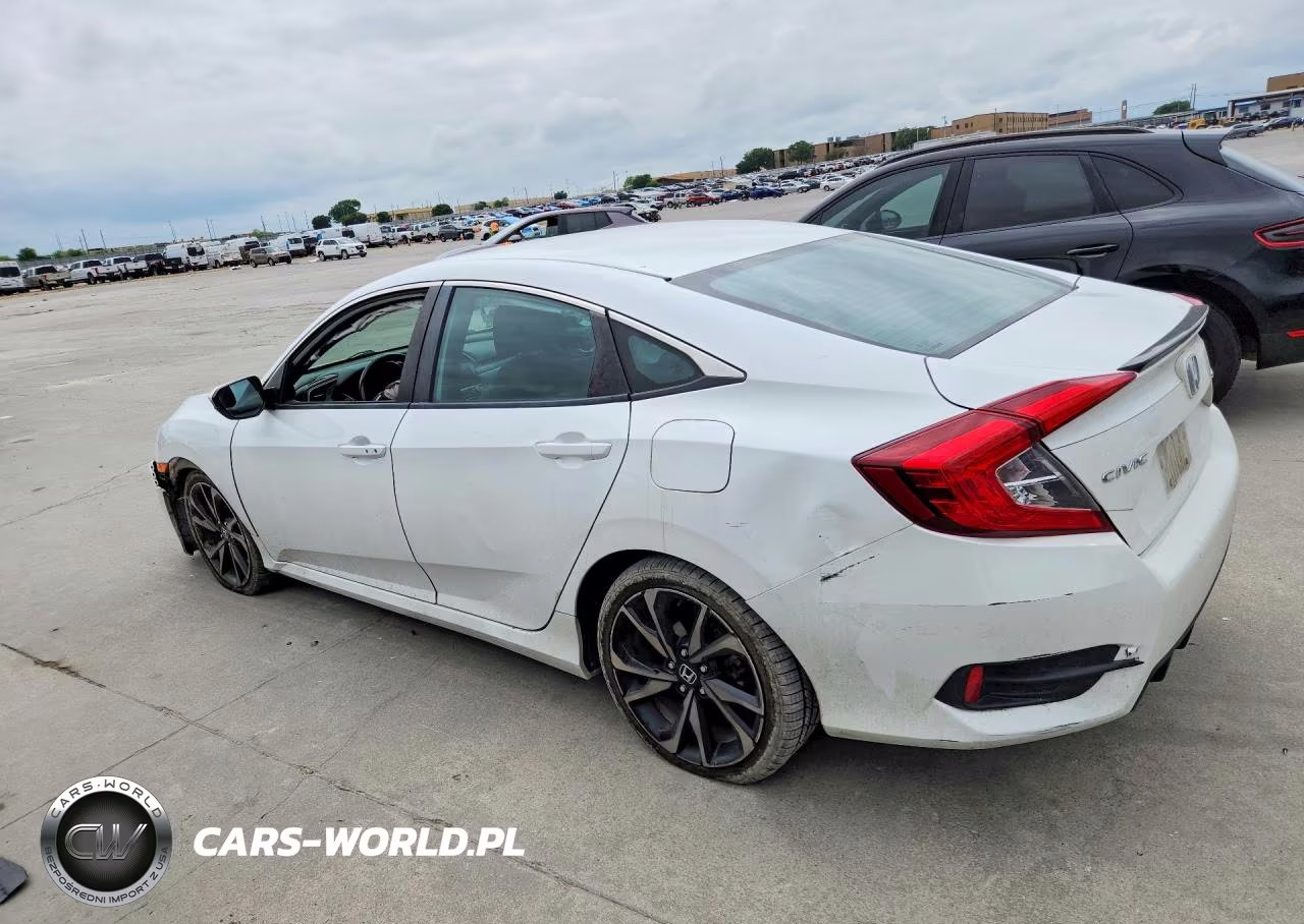 2020 Honda Civic Sport VIN:2HGFC2F88LH536013 - 2