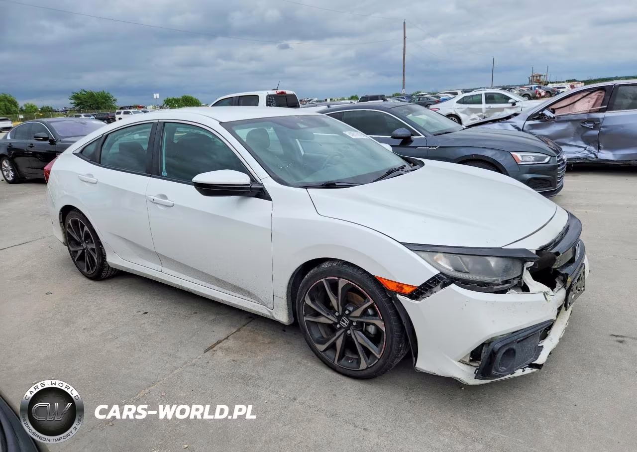2020 Honda Civic Sport VIN:2HGFC2F88LH536013 - 4