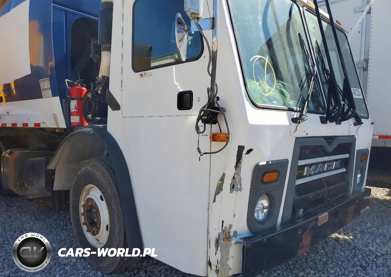 2013 Mack Leu613 Refuse Truck VIN:1M2AU02C9DM007605 - 9