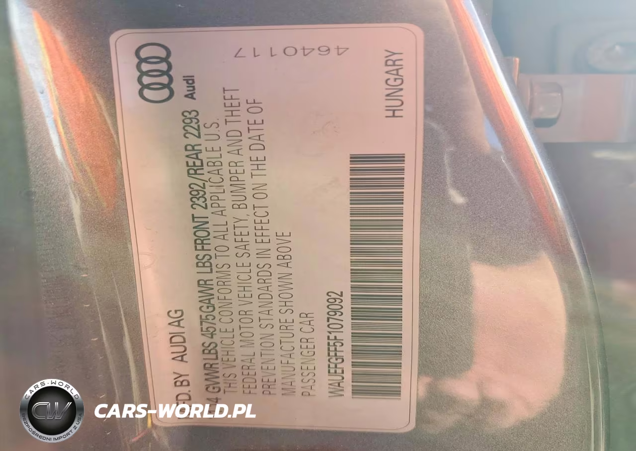 2015 Audi A3 Premium Plus VIN:WAUEFGFF5F1079092 - 12