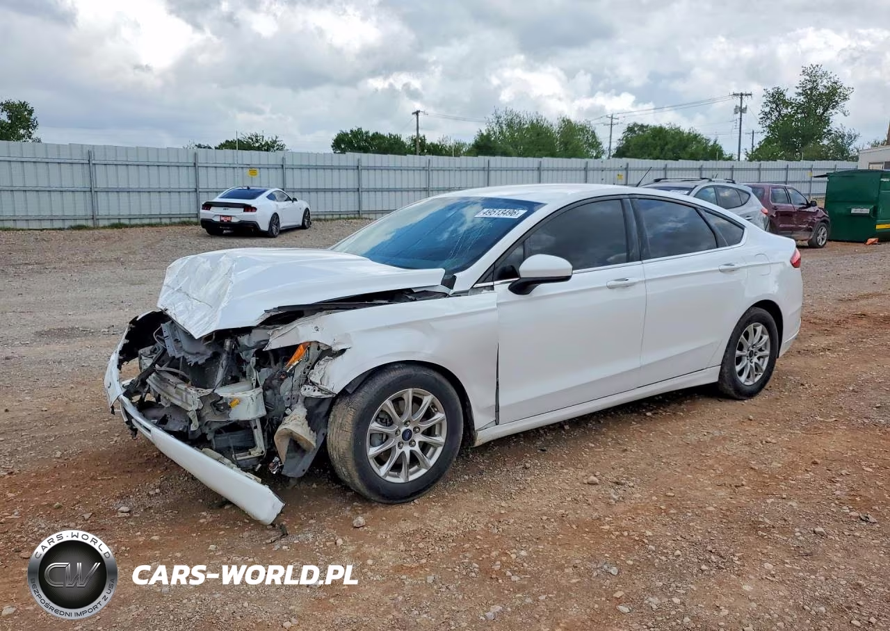 2017 Ford Fusion S VIN:3FA6P0G79HR175227 - 1