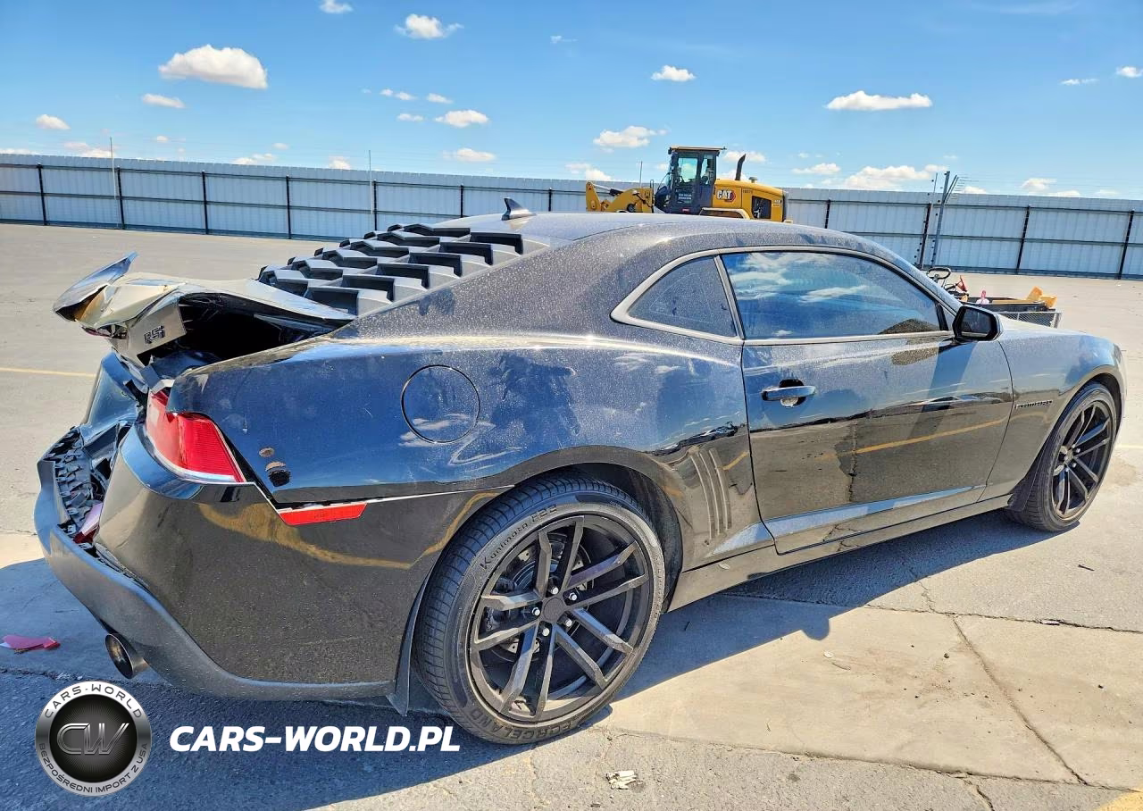 2014 Chevrolet Camaro Ls VIN:2G1FA1E32E9142291 - 3