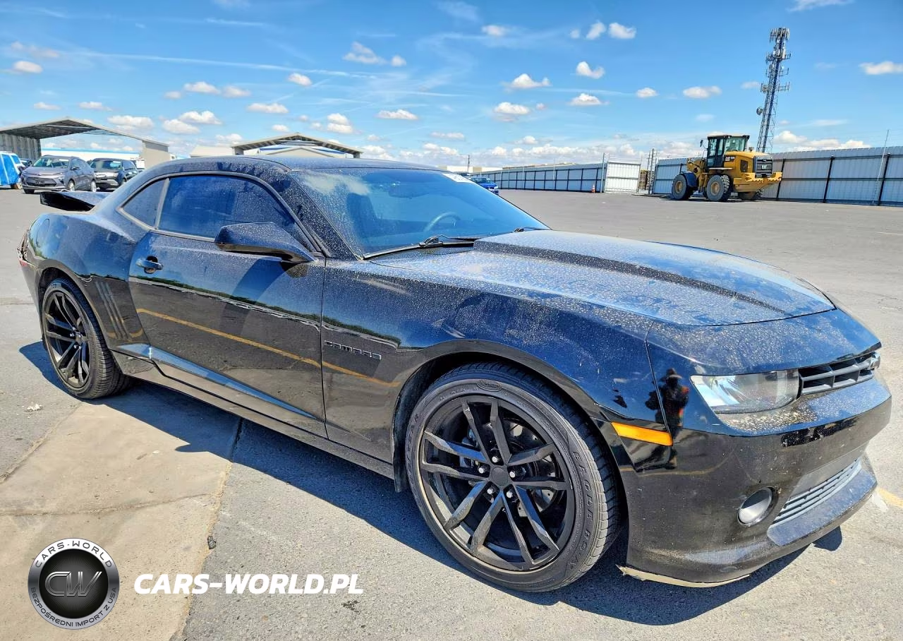 2014 Chevrolet Camaro Ls VIN:2G1FA1E32E9142291 - 4