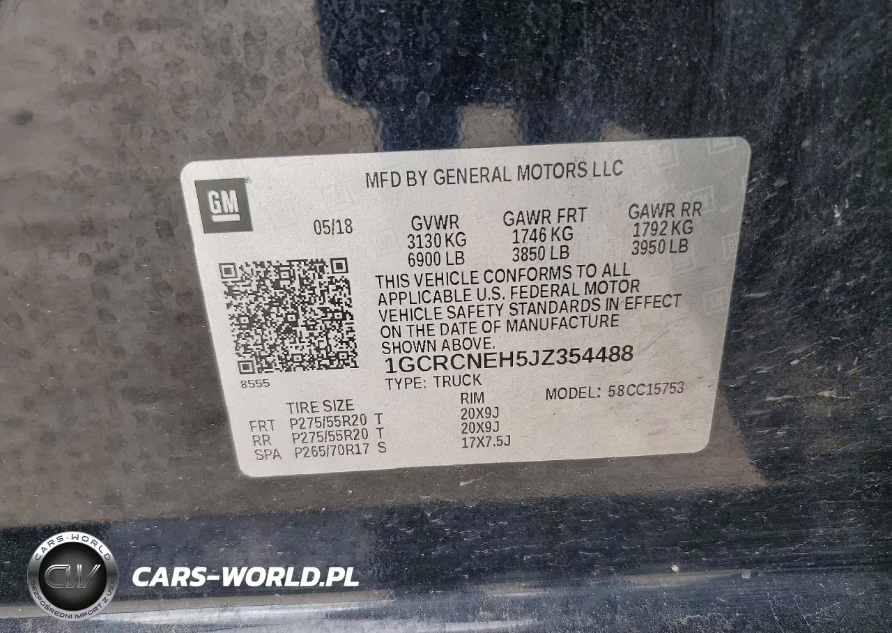 2018 Chevrolet Silverado C1500 VIN:1GCRCNEH5JZ354488 - 12