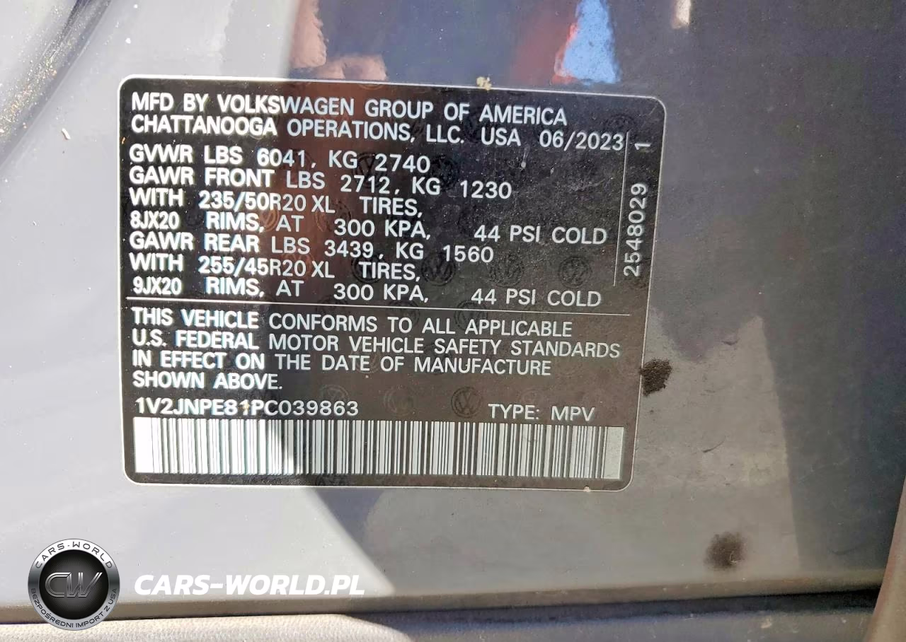 2023 Volkswagen Id.4 Pro S Plus VIN:1V2JNPE81PC039863 - 14