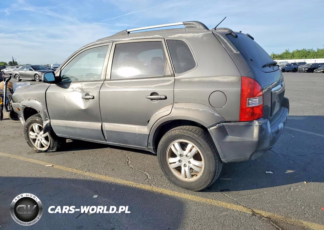 2007 Hyundai Tucson Se VIN:KM8JN12D97U522037 - 2