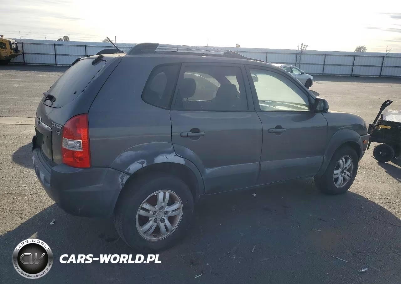 2007 Hyundai Tucson Se VIN:KM8JN12D97U522037 - 3