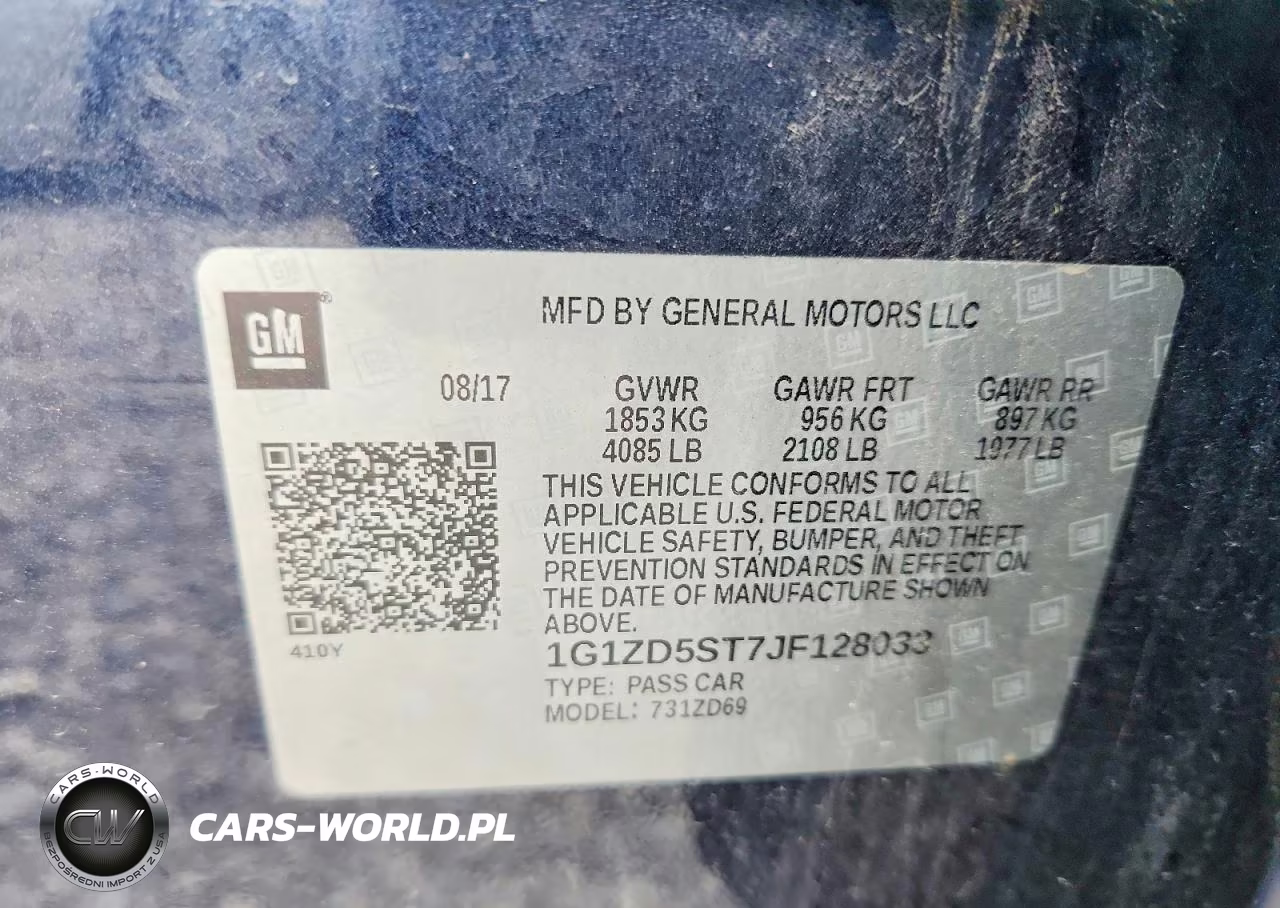 2018 Chevrolet Malibu Lt VIN:1G1ZD5ST7JF128033 - 12