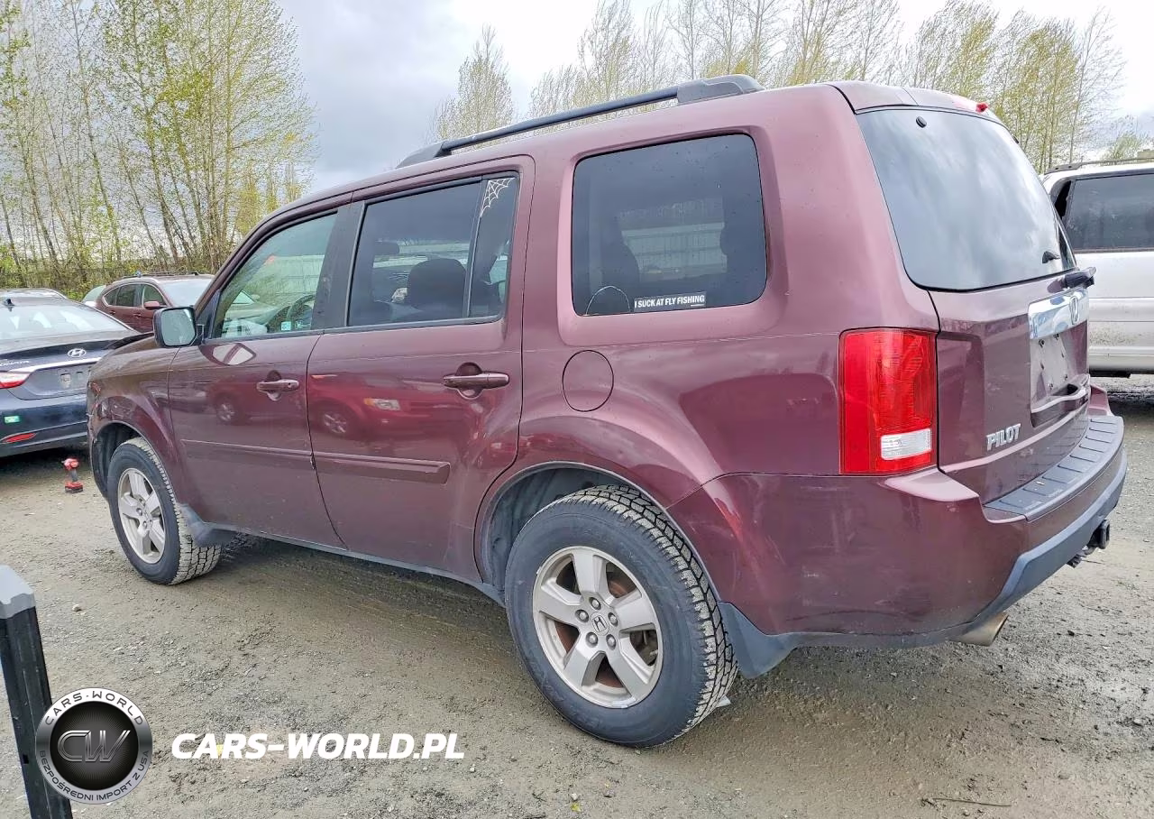 2009 Honda Pilot Ex VIN:5FNYF48459B004351 - 2