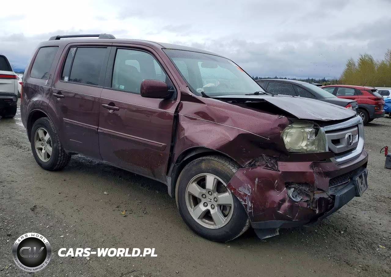 2009 Honda Pilot Ex VIN:5FNYF48459B004351 - 4