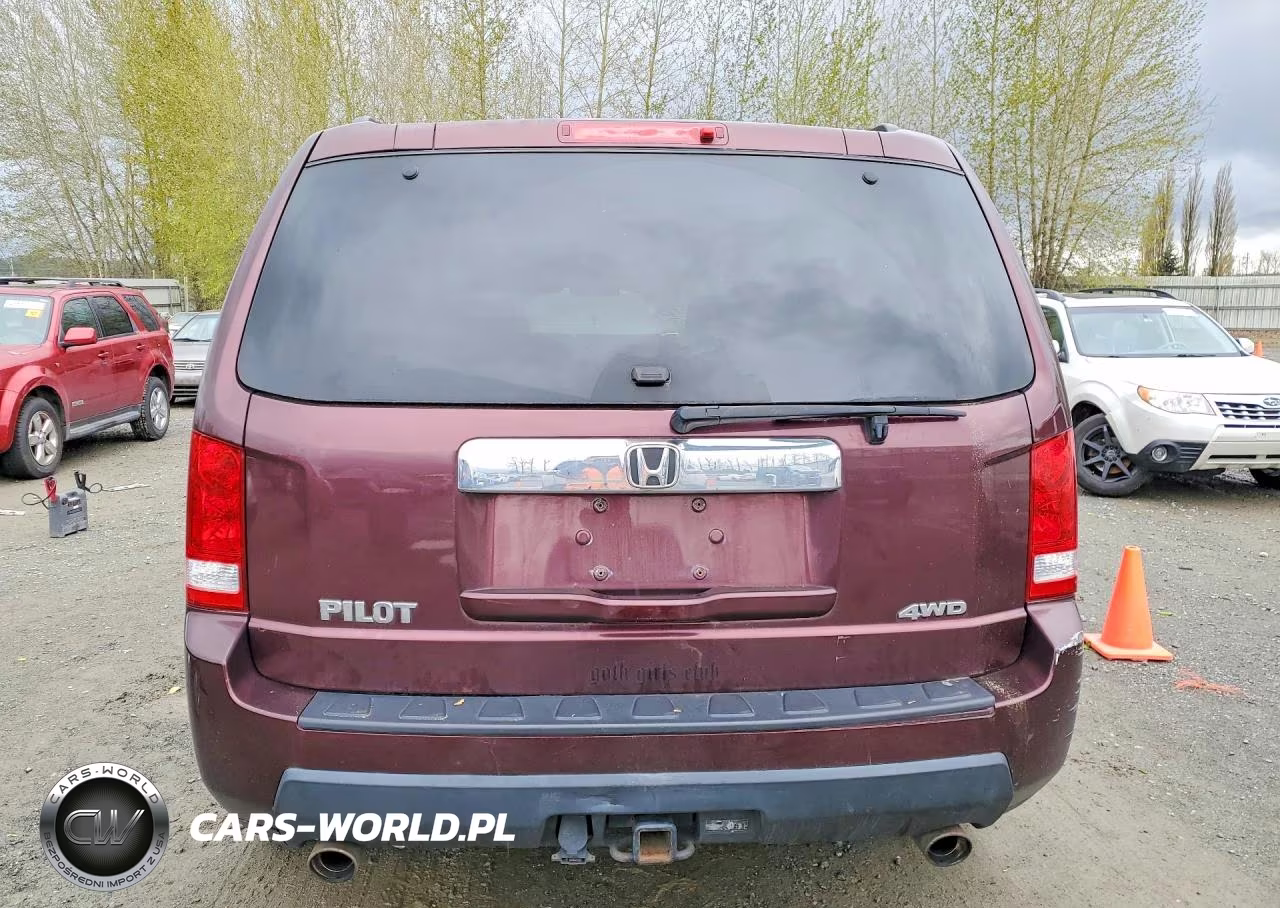 2009 Honda Pilot Ex VIN:5FNYF48459B004351 - 6