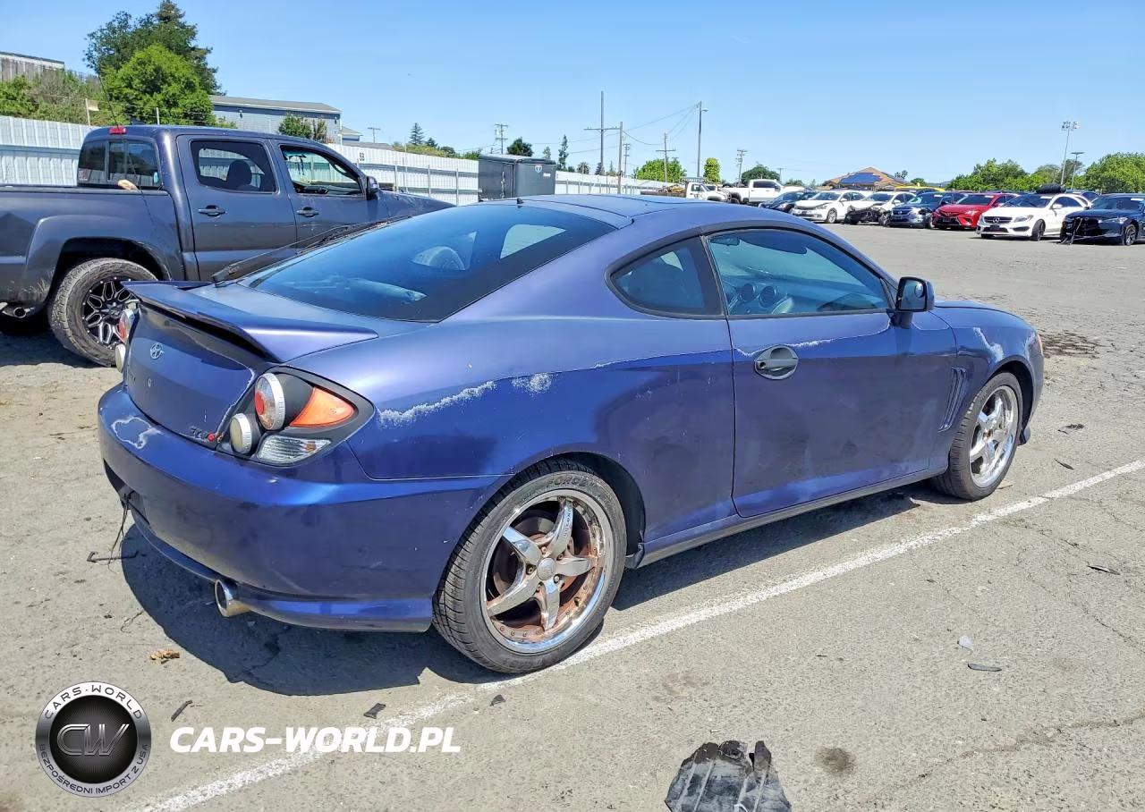 2003 Hyundai Tiburon Gt VIN:KMHHN65F03U017880 - 3