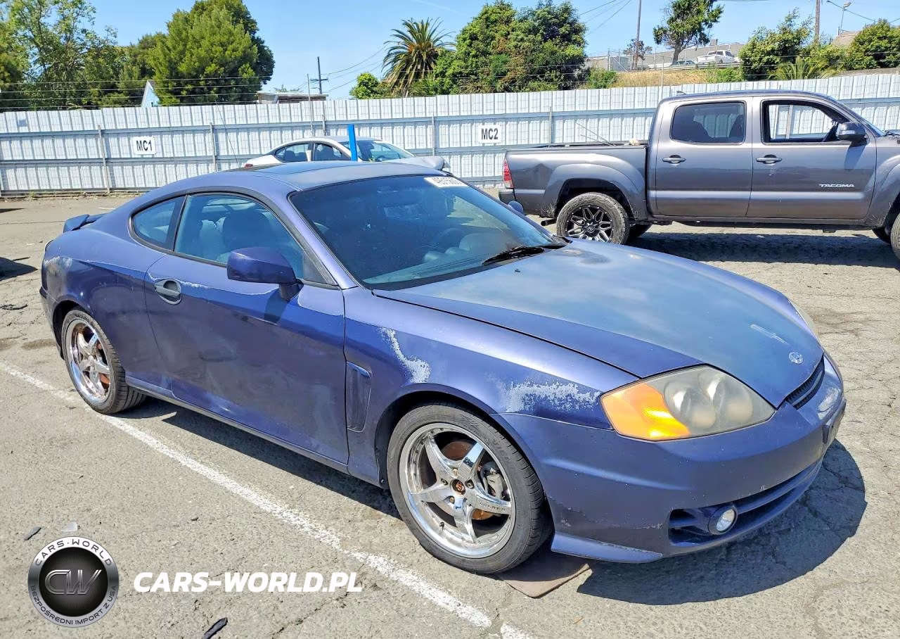 2003 Hyundai Tiburon Gt VIN:KMHHN65F03U017880 - 4