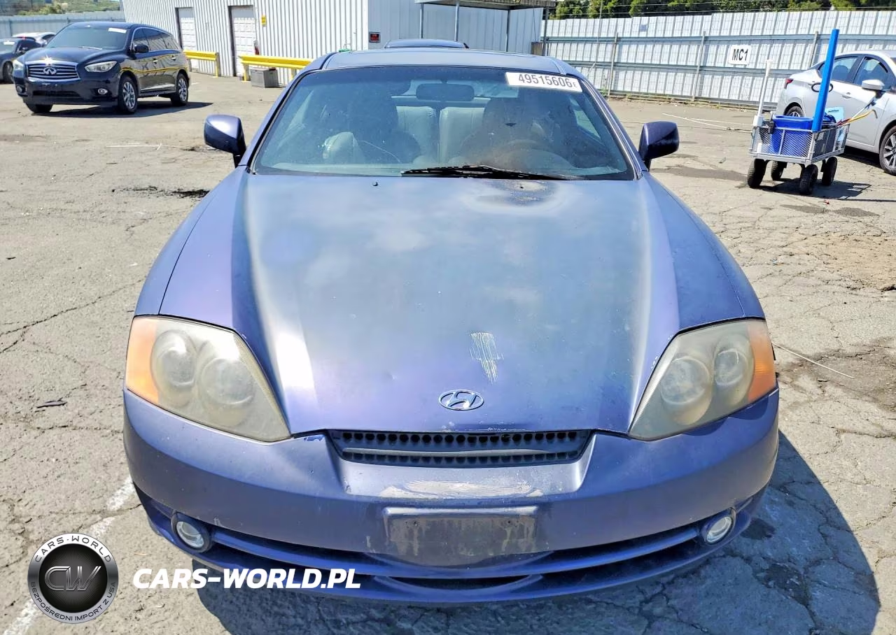 2003 Hyundai Tiburon Gt VIN:KMHHN65F03U017880 - 5