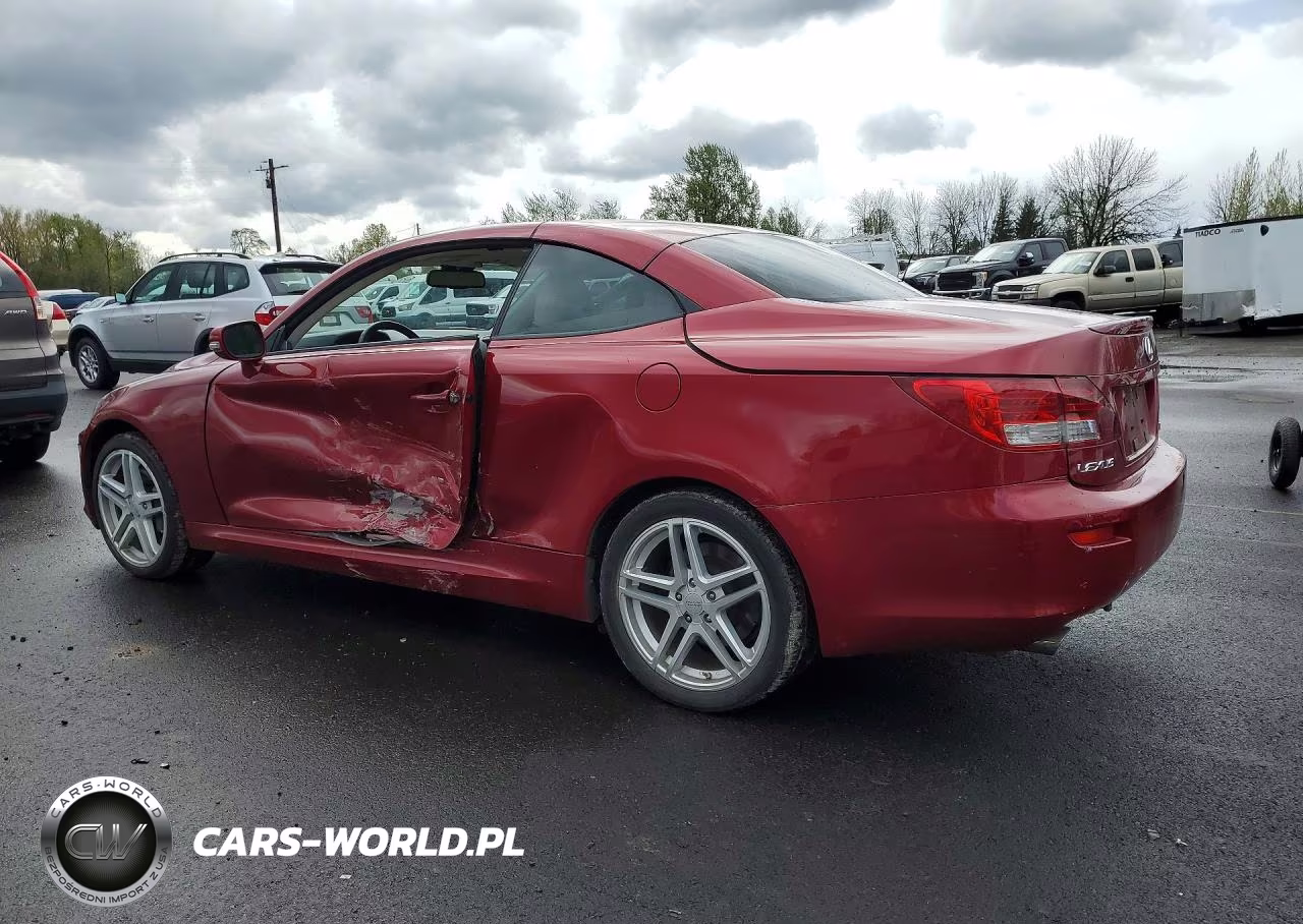 2010 Lexus Is 350 VIN:JTHFE2C21A2503481 - 2