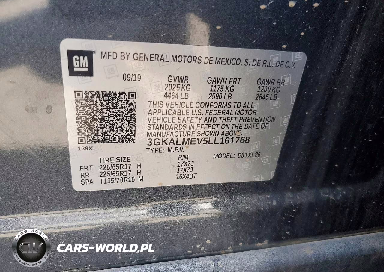 2020 GMC Terrain Sle VIN:3GKALMEV5LL161768 - 13