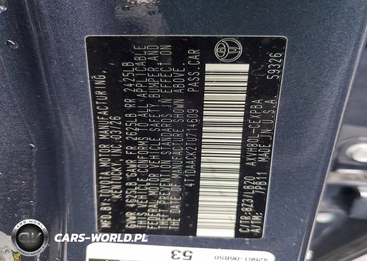 2026 Toyota Camry Xse VIN:4T1DAACK2TU714609 - 12