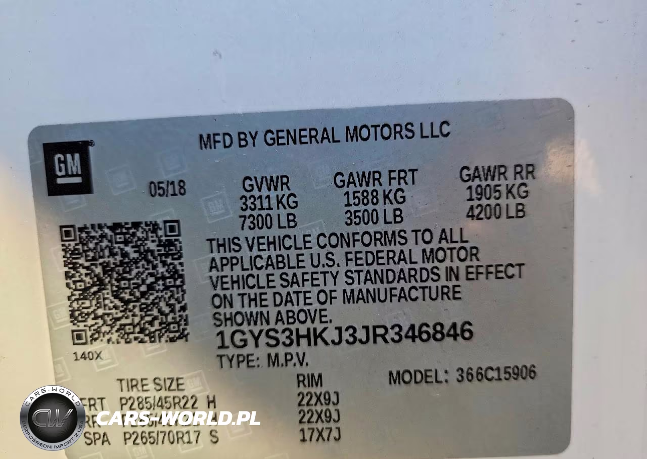 2018 Cadillac Escalade VIN:1GYS3HKJ3JR346846 - 13