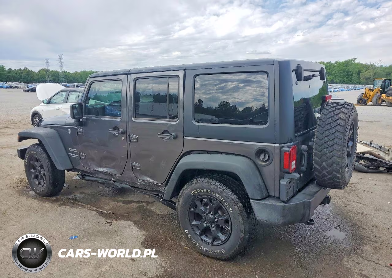 2017 Jeep Wrangler Unlimited Sport VIN:1C4BJWDG6HL622208 - 2