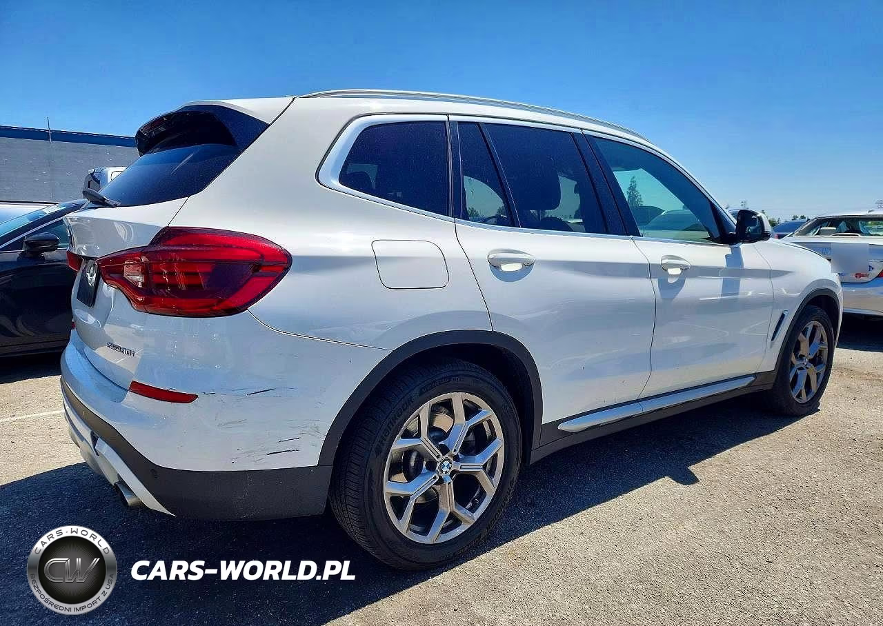 2021 BMW X3 Sdrive30I VIN:5UXTY3C07M9G53544 - 3