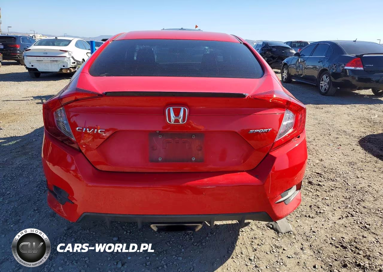 2020 Honda Civic Sport VIN:2HGFC2F88LH597359 - 6