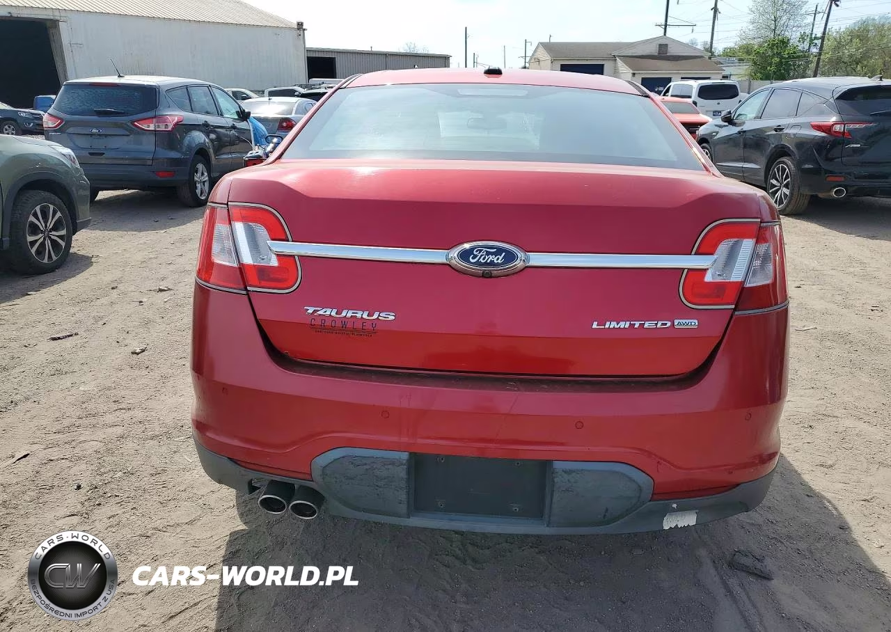 2010 Ford Taurus Limited VIN:1FAHP2JWXAG160589 - 6