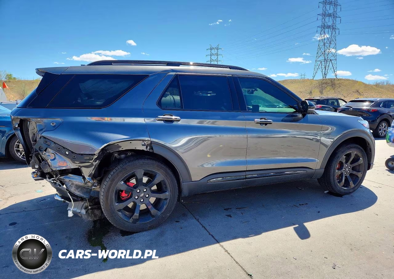 2020 Ford Explorer St VIN:1FM5K8GC4LGB64020 - 3