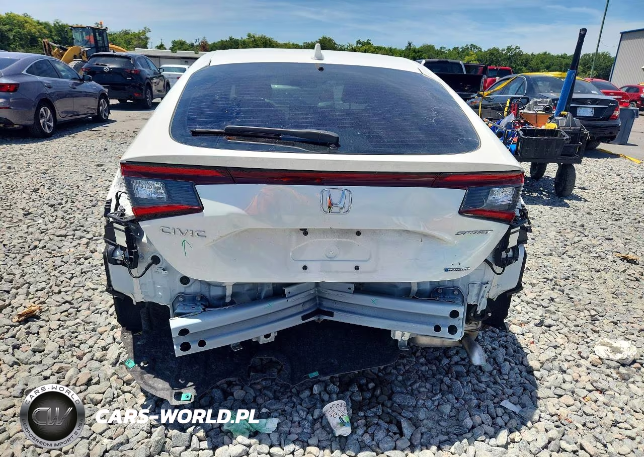 2025 Honda Civic Sport VIN:JHMFL4H82SX003641 - 6