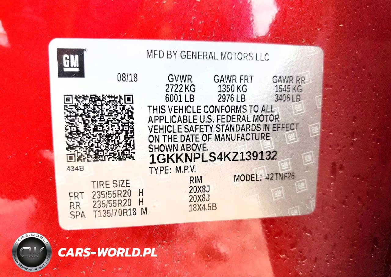 2019 GMC Acadia Denali VIN:1GKKNPLS4KZ139132 - 13